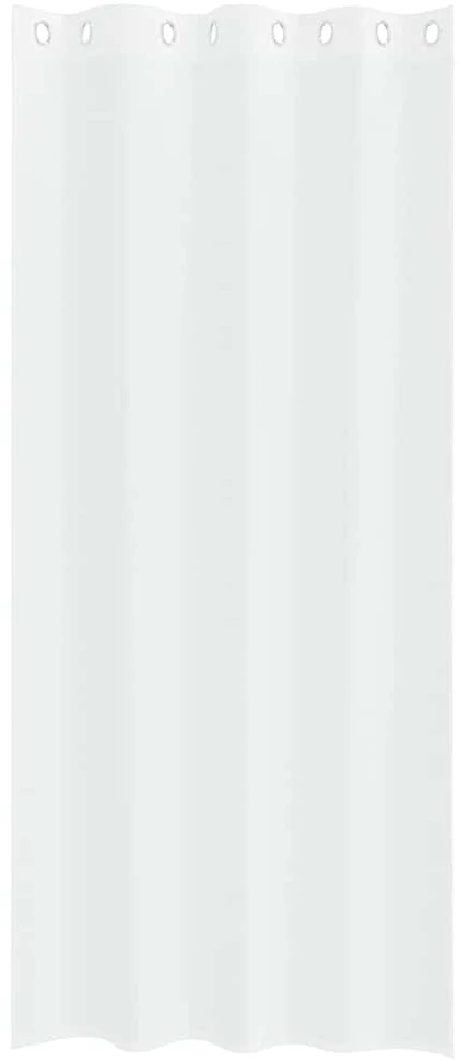 Voile Užuolaida 2 vnt. Balta 245 x 140 cm Poliesteris