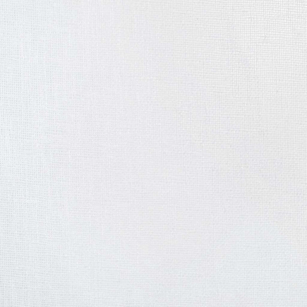 Voile Užuolaida 2 vnt. Balta 260 x 140 cm Poliesteris
