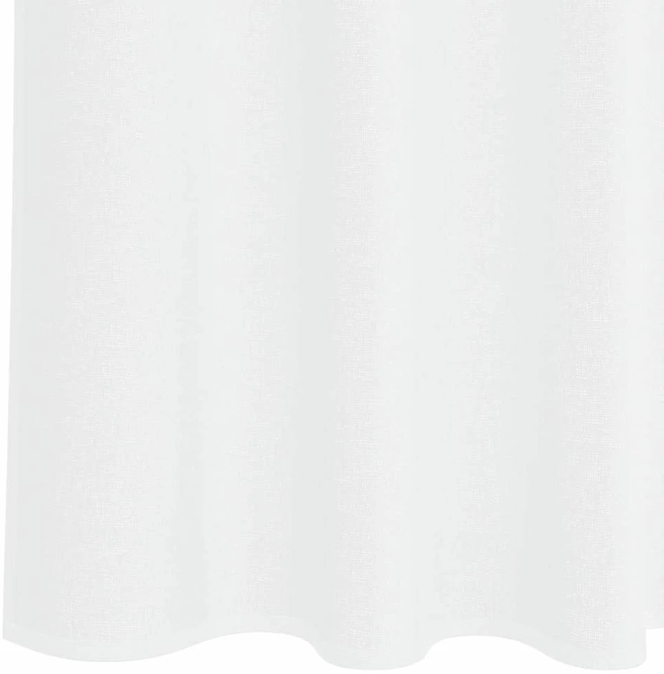 Voile Užuolaida 2 vnt. Balta 260 x 140 cm Poliesteris