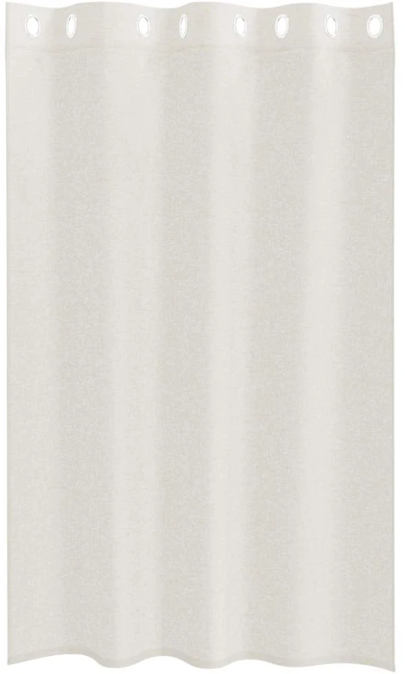Voile Užuolaida 2 vnt. Kreminė 175 x 140 cm Poliesteris