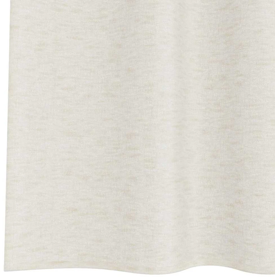 Voile Užuolaida 2 vnt. Kreminė 175 x 140 cm Poliesteris