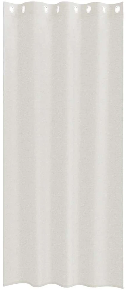 Voile Užuolaida 2 vnt. Kreminė 245 x 140 cm Poliesteris