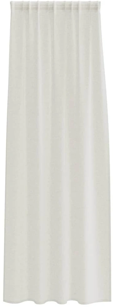 Voile Užuolaida 2 vnt. Kreminė 245 x 140 cm Poliesteris