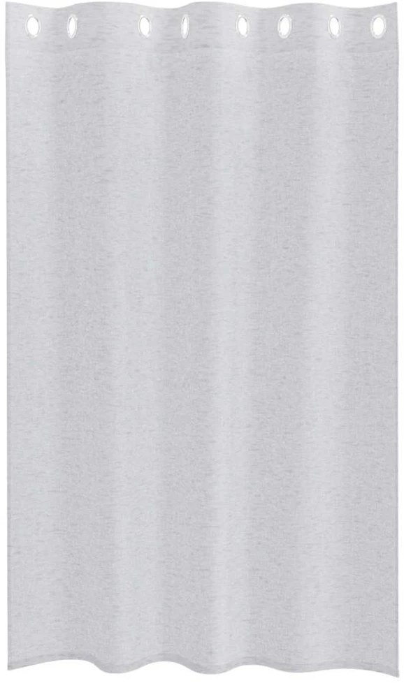 Voile Užuolaida 2 vnt. Šviesiai pilka 175 x 140 cm Poliesteris