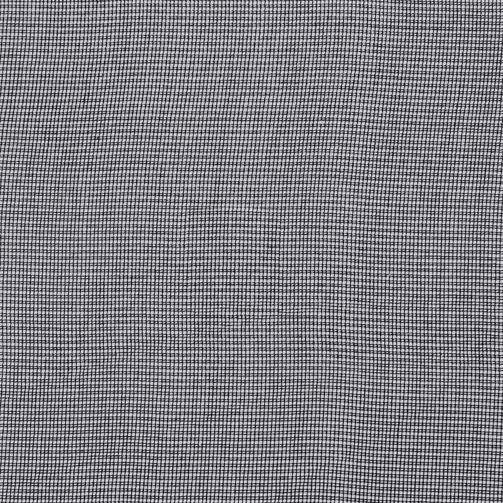 Voile užuolaidos su įvorėmis, 2vnt., juodos spalvos, 140x245cm