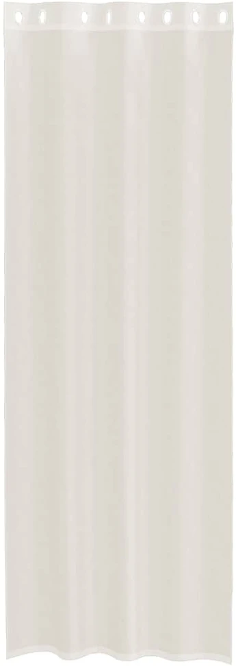 Voile užuolaidos su įvorėmis, 2vnt., kreminės, 140x260cm