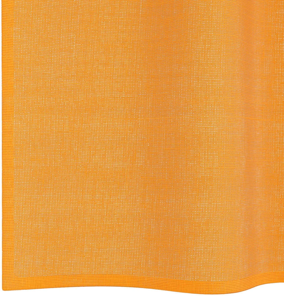 Voile užuolaidos su įvorėmis, 2vnt., oranžinis, 140x300cm