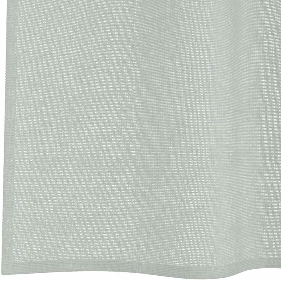 Voile užuolaidos su įvorėmis, 2vnt., šviesiai pilkas, 140x260cm