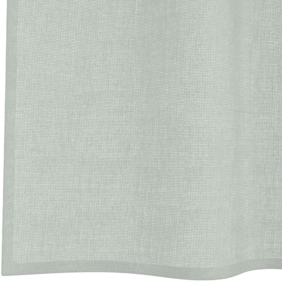 Voile užuolaidos su įvorėmis, 2vnt., šviesiai pilkas, 140x225cm