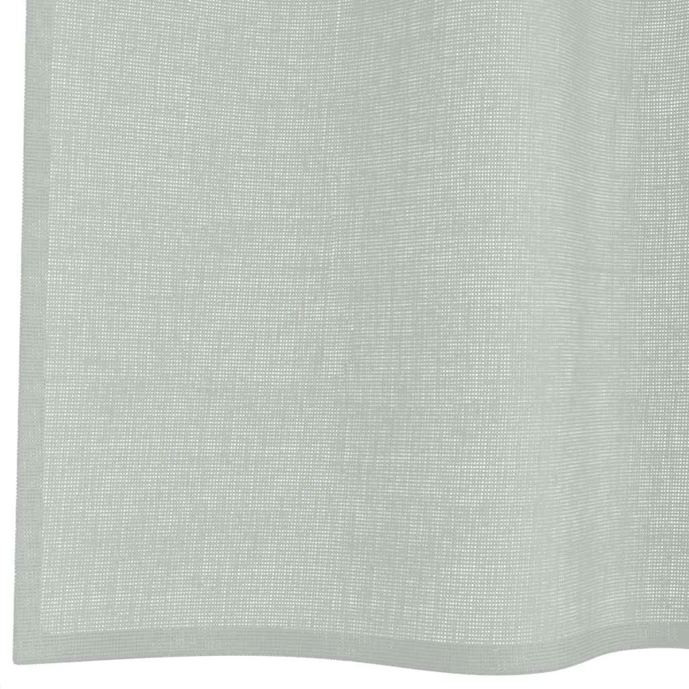 Voile užuolaidos su įvorėmis, 2vnt., šviesiai pilkas, 140x245cm