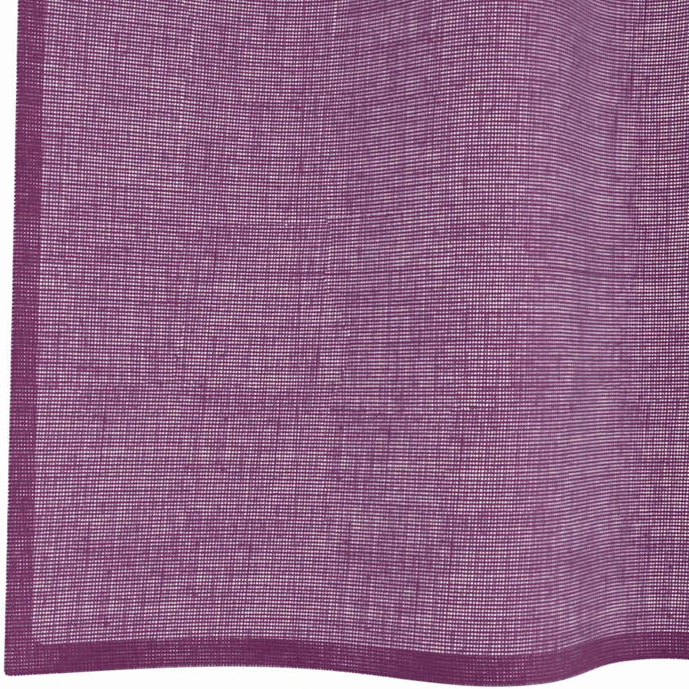 Voile užuolaidos su įvorėmis, 2vnt., violetinės sp., 140x225cm