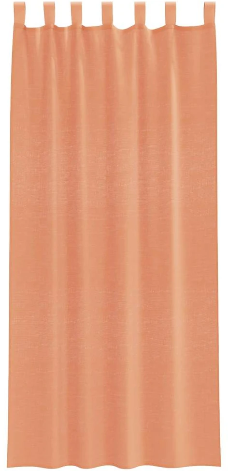 Voile užuolaidos su kilpomis, 2vnt., terakota sp., 140x225cm