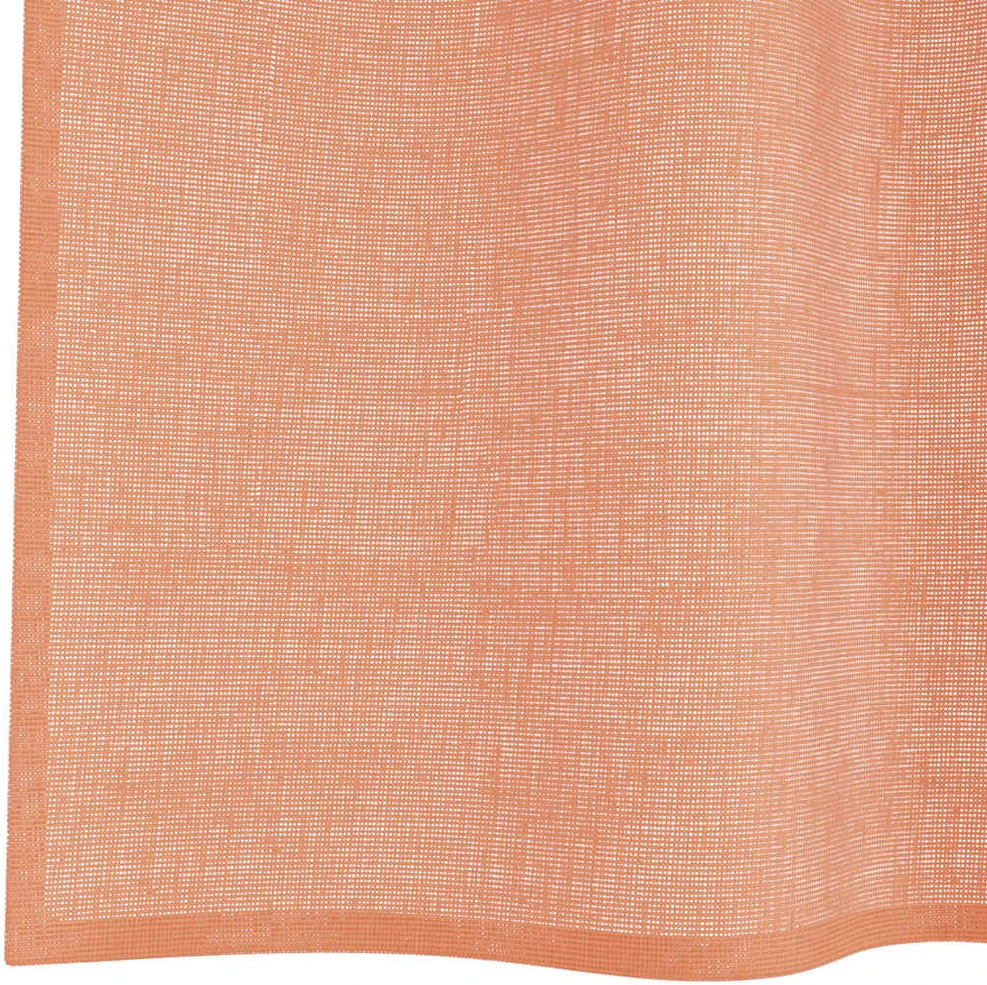 Voile užuolaidos su kilpomis, 2vnt., terakota sp., 140x245cm