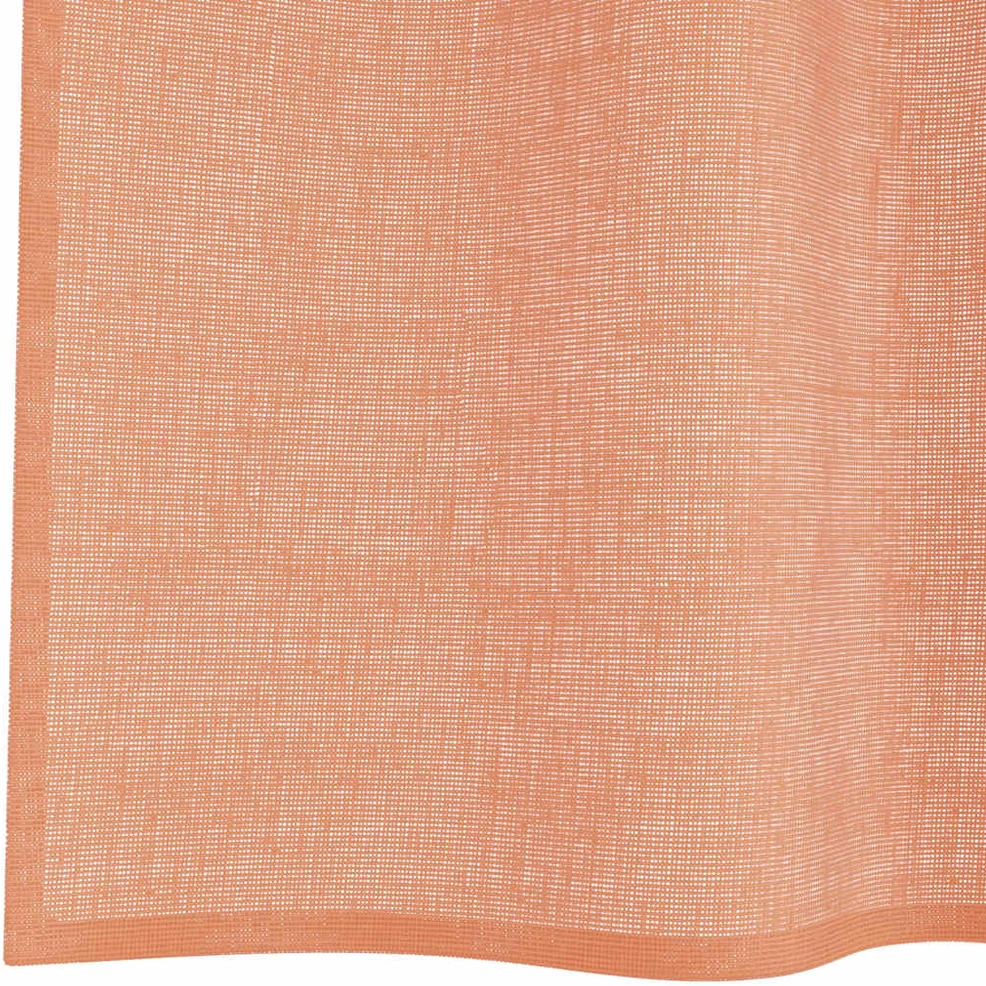 Voile užuolaidos su kilpomis, 2vnt., terakota sp., 140x175cm
