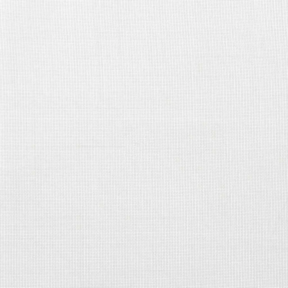 Voile užuolaidos su strypų kišenėmis, 2vnt., baltos spalvos