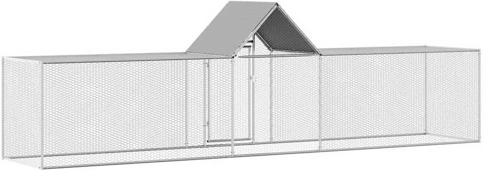 Voljeras viščiukams, 5x1x1,5m, galvanizuotas plienas