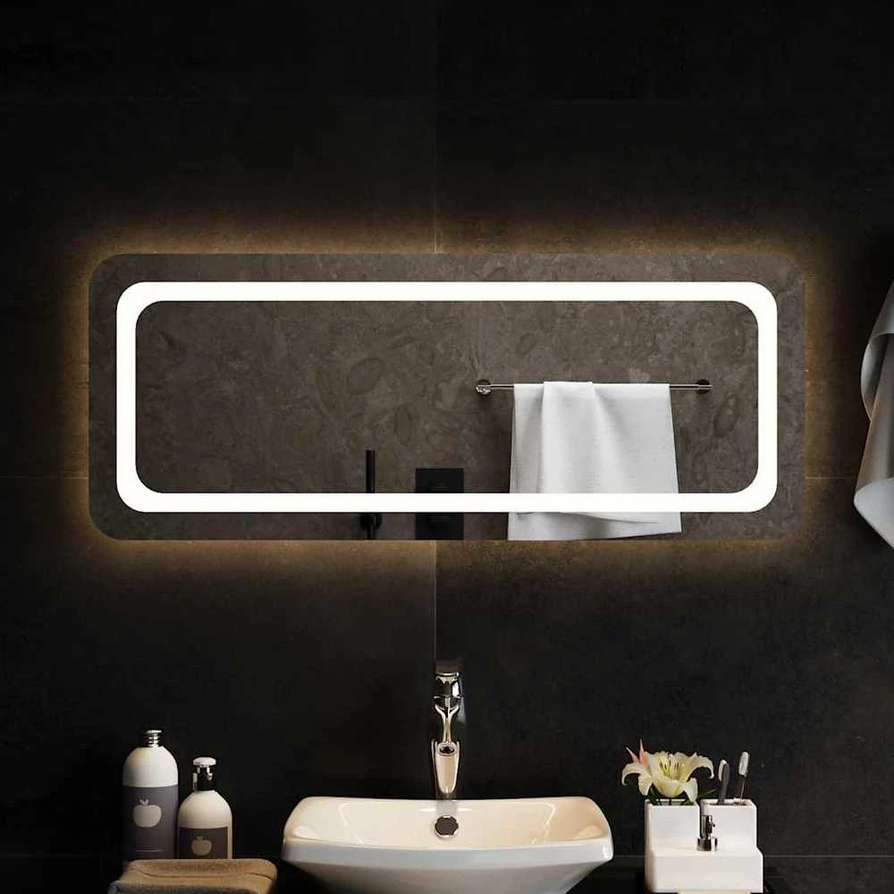 Vonios kambario LED veidrodis, 100x40cm