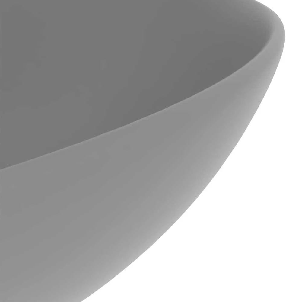 Vonios kambario praustuvas, šviesiai pilkas, keramika