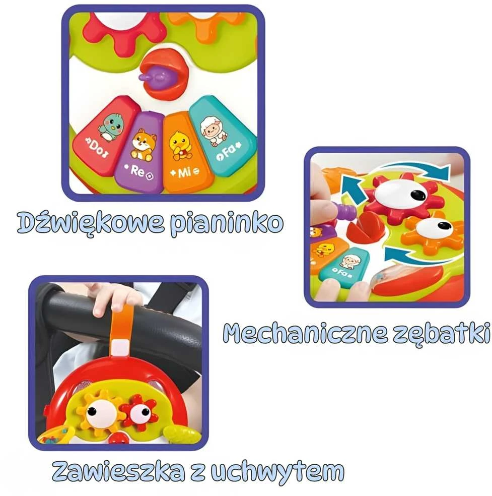 WOOPIE BABY interaktyvi pelėda pianinas