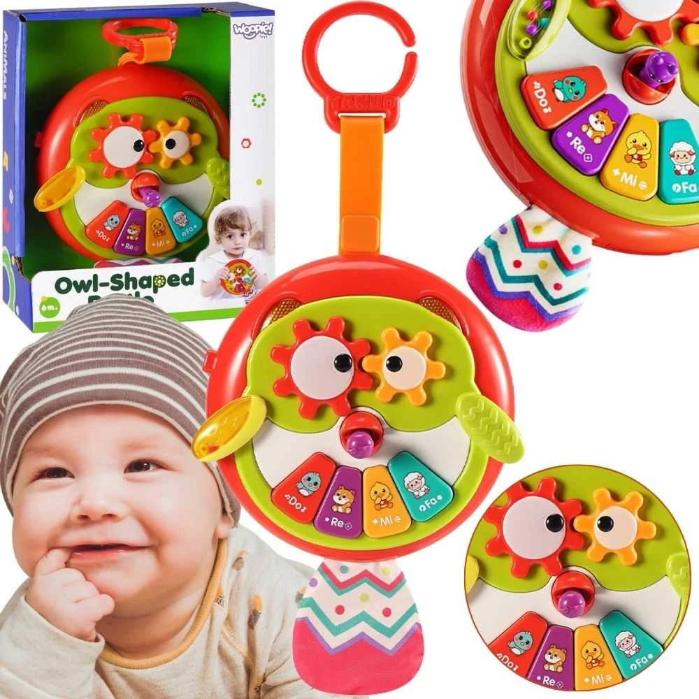 WOOPIE BABY interaktyvi pelėda pianinas