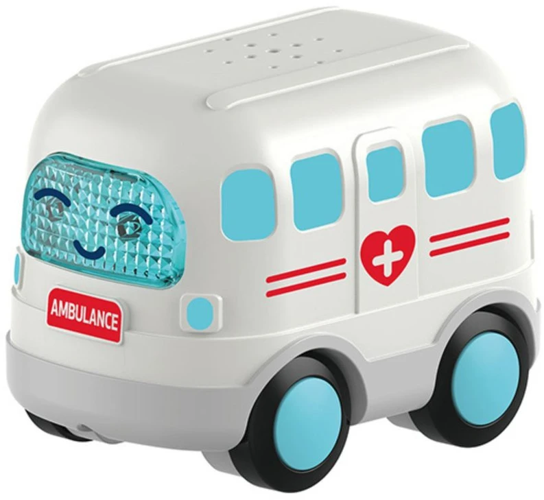 WOOPIE BABY interaktyvus greitosios pagalbos automobilis su garsu ir šviesa