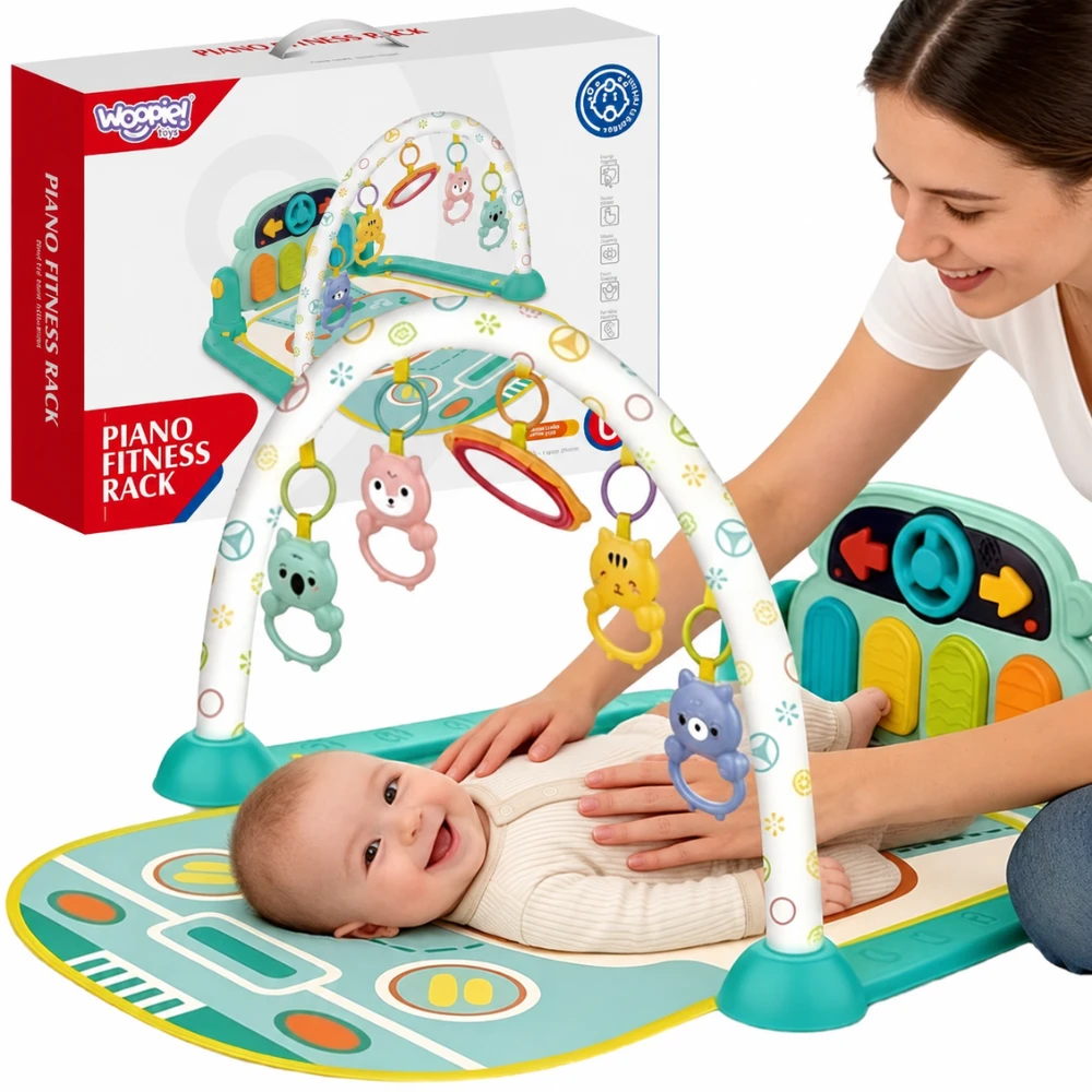 WOOPIE BABY interaktyvus žaidimų kilimėlis su pianinu