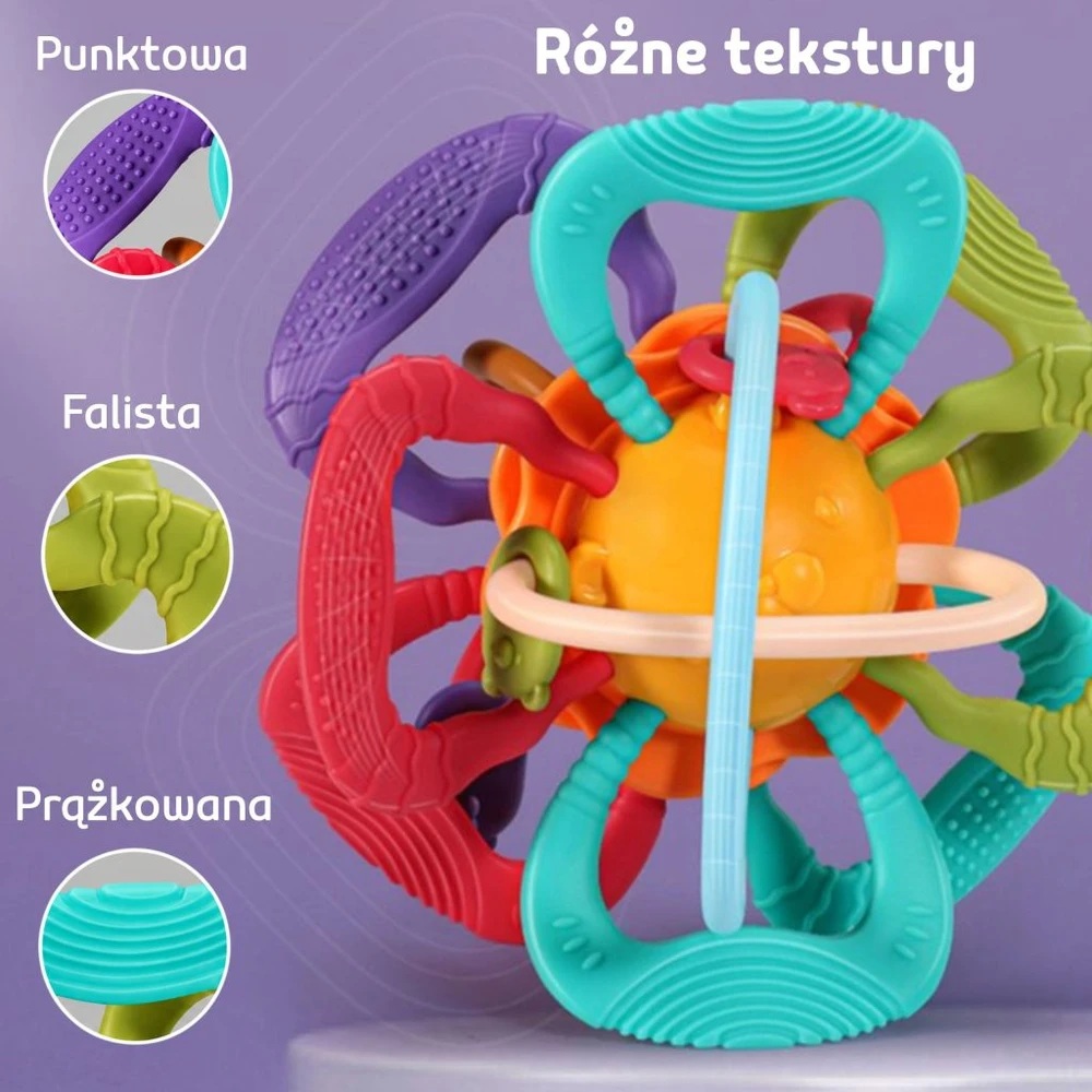 WOOPIE BABY sensorinis kamuoliukas kūdikiams