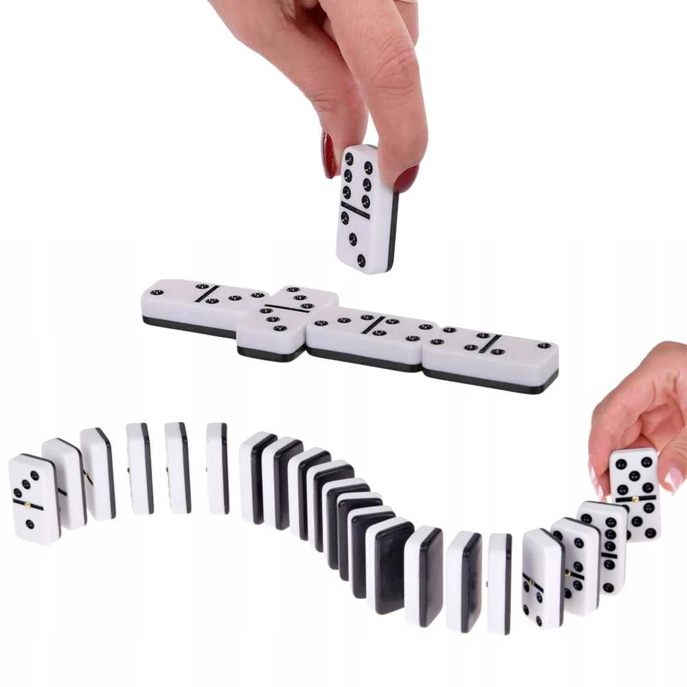 Dėlionė WOOPIE Domino Klasikinis Logikos Žaidimas