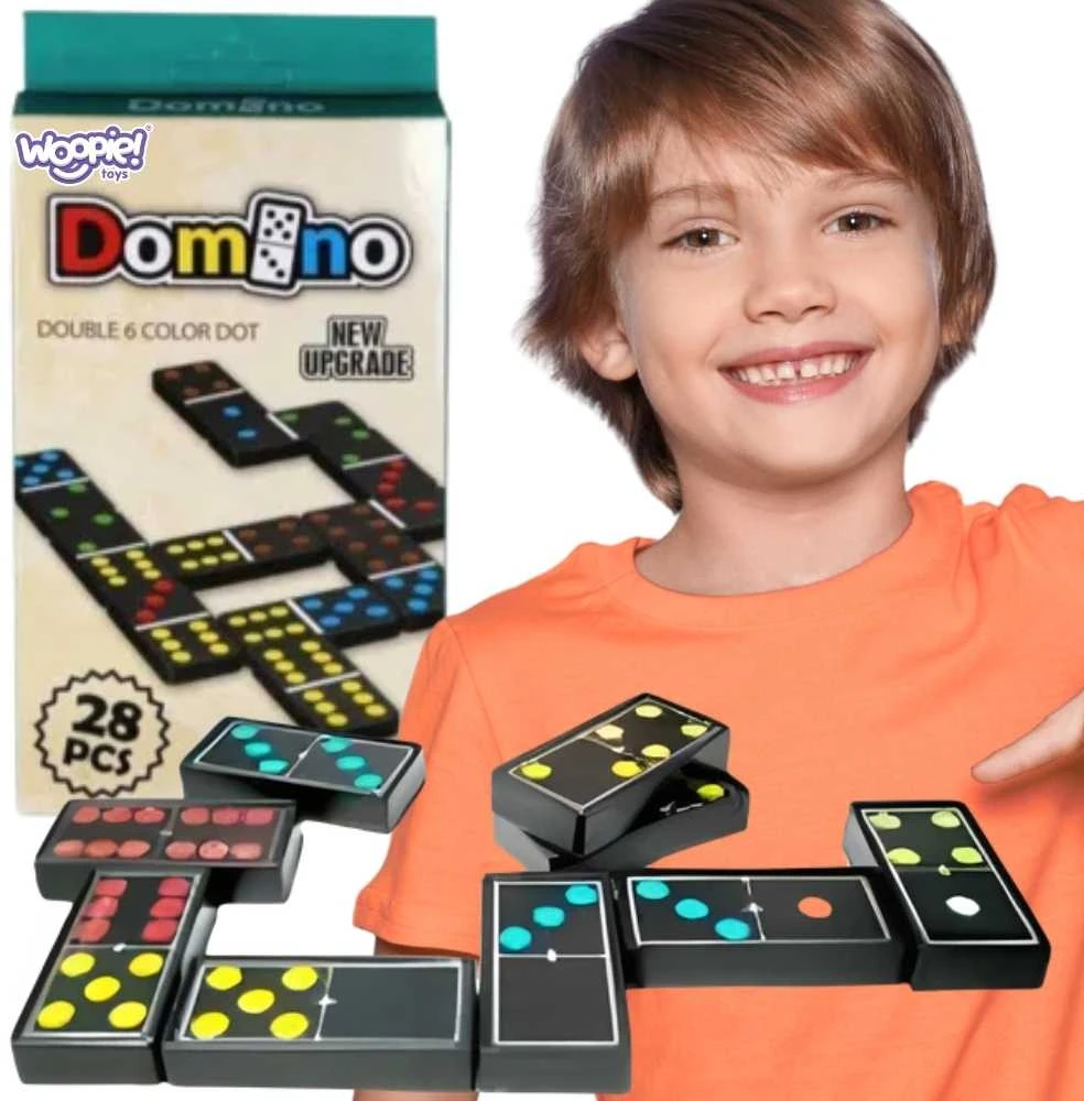 WOOPIE Domino Logikos Žaidimas Šeimai