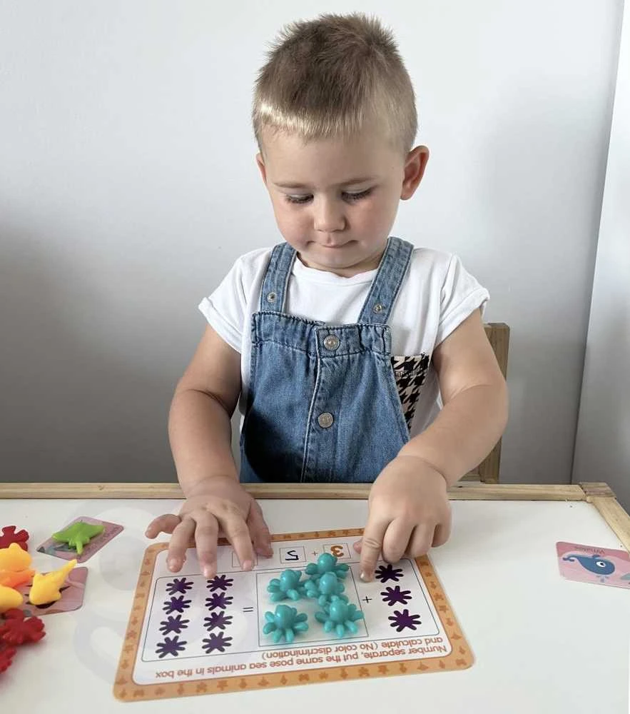 WOOPIE Edukacinis Rinkinys Mokinys Mairūnas 111 elementų