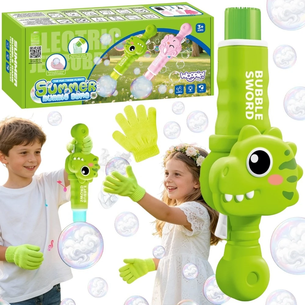WOOPIE įkraunamas dinozaurų dūmų burbulų rūko burbulų aparatas
