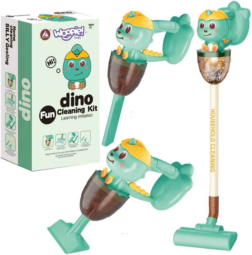 WOOPIE 45340 Interaktyvus Dino dulkių siurblys 3in1
