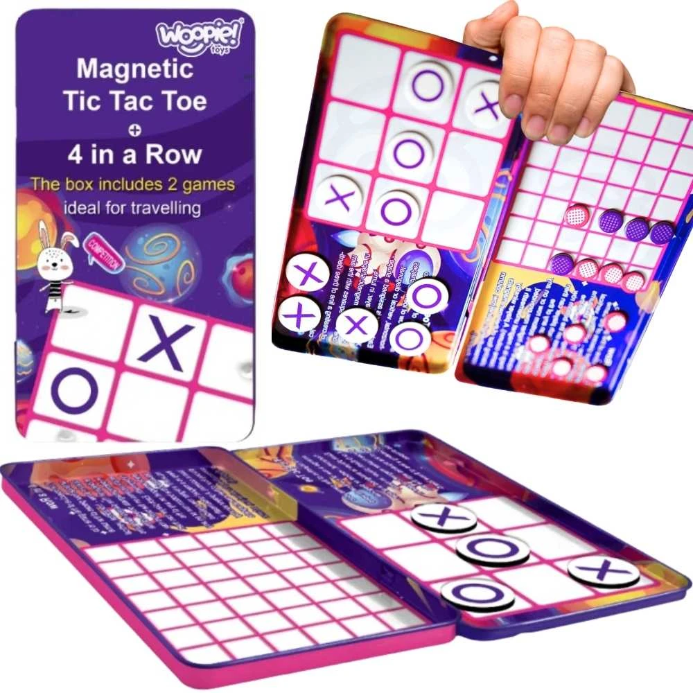 WOOPIE IQ magnetinis strateginis žaidimas 2in1
