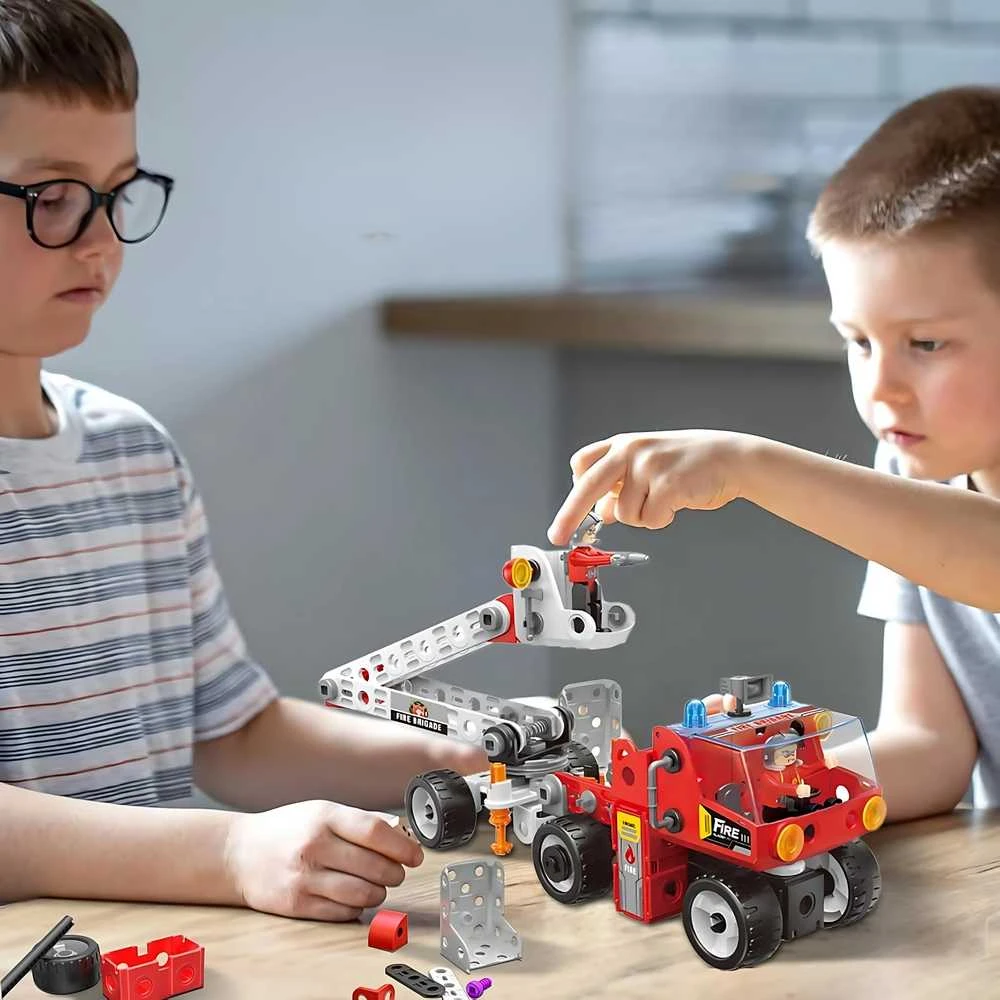 WOOPIE konstravimo rinkinys CREATOR CITY gaisrinės komanda