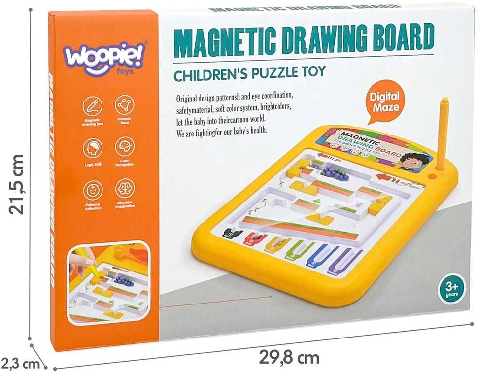 WOOPIE magnetinė Montessori piešimo lenta