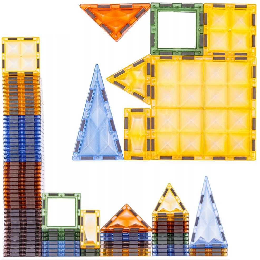 WOOPIE magnetinis konstruktorius 3D Dinozaurų parkas