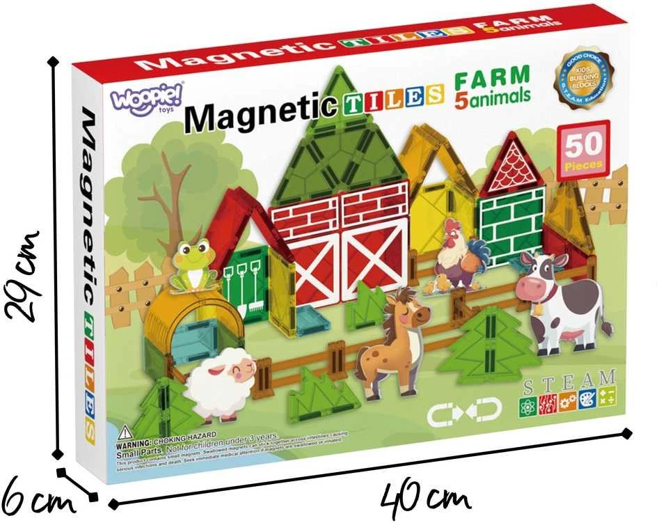 Woopie magnetinis konstruktorius Farma