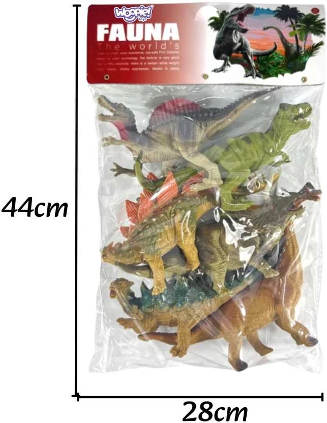 WOOPIE Rinkinys Dinozaurų Figūrėlės 6 vnt