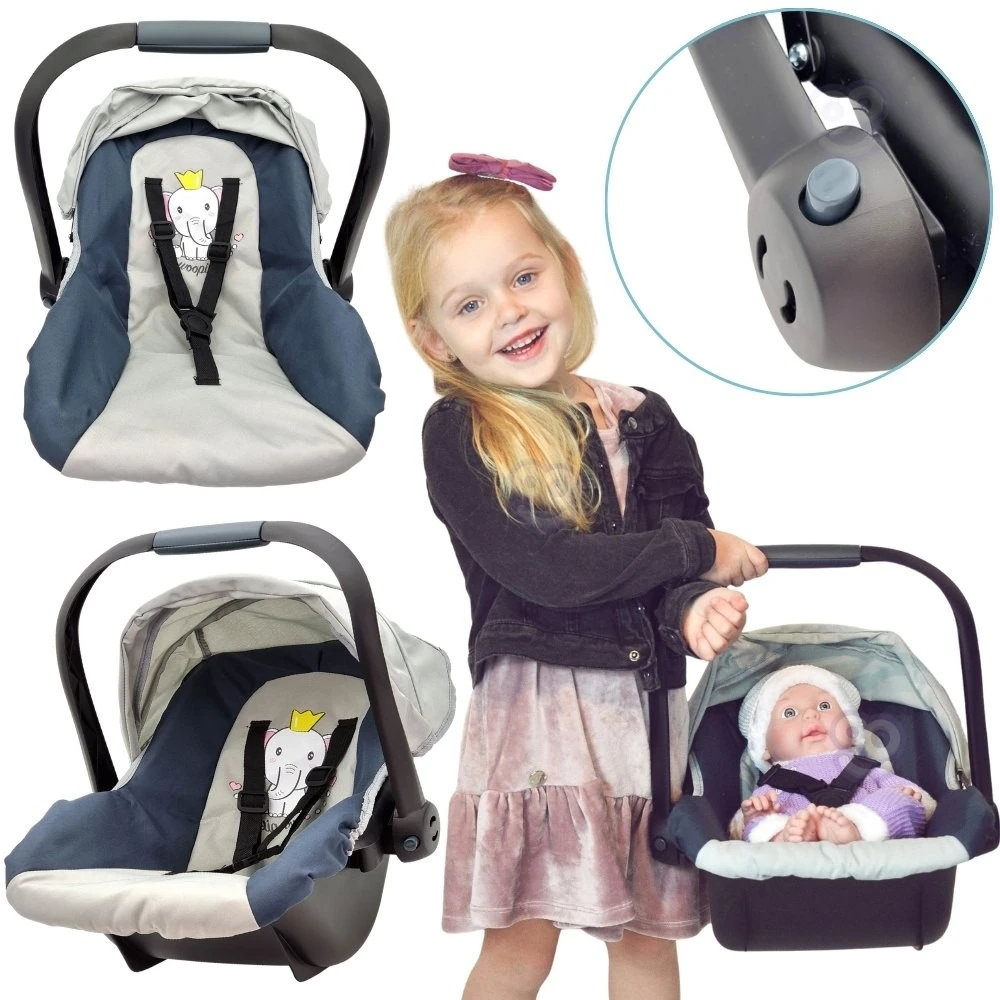 WOOPIE ROYAL lėlės nešioklė 33-48 cm