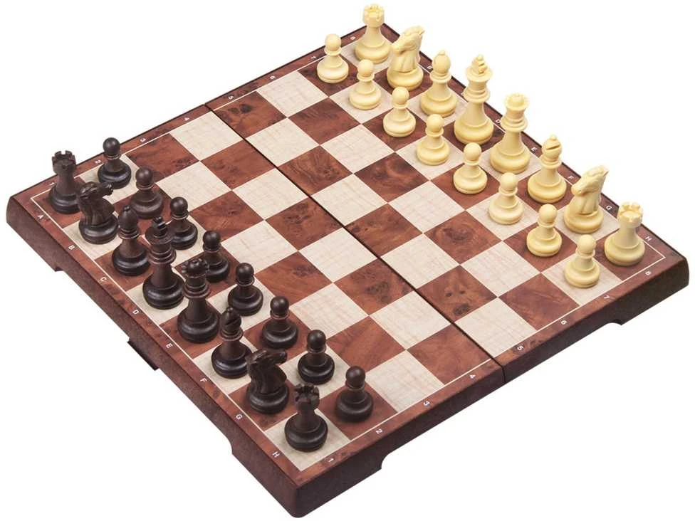 WOOPIE Šachmatai ir Šaškės Magnetinis Rinkinys 2 in 1