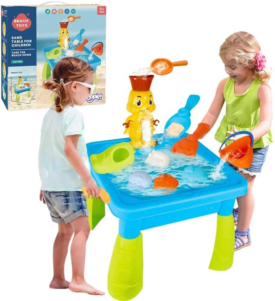 Woopie vandens stalas 2in1 Sandbox antis krioklys 9 AKC.