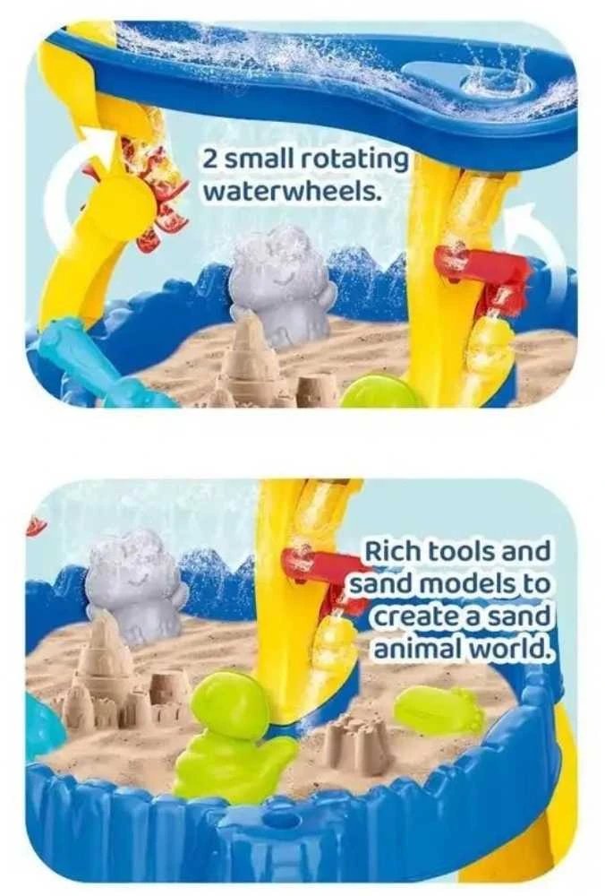 WOOPIE XL vandens smėlio stalas 2in1 su kėdute