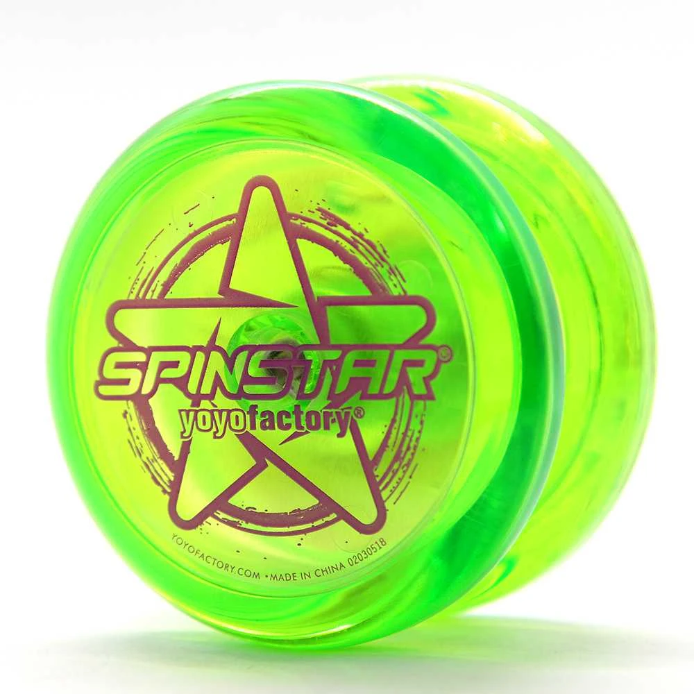 Yoyo Factory YoYo "Spinstar" skaidrus žalias, 8+
