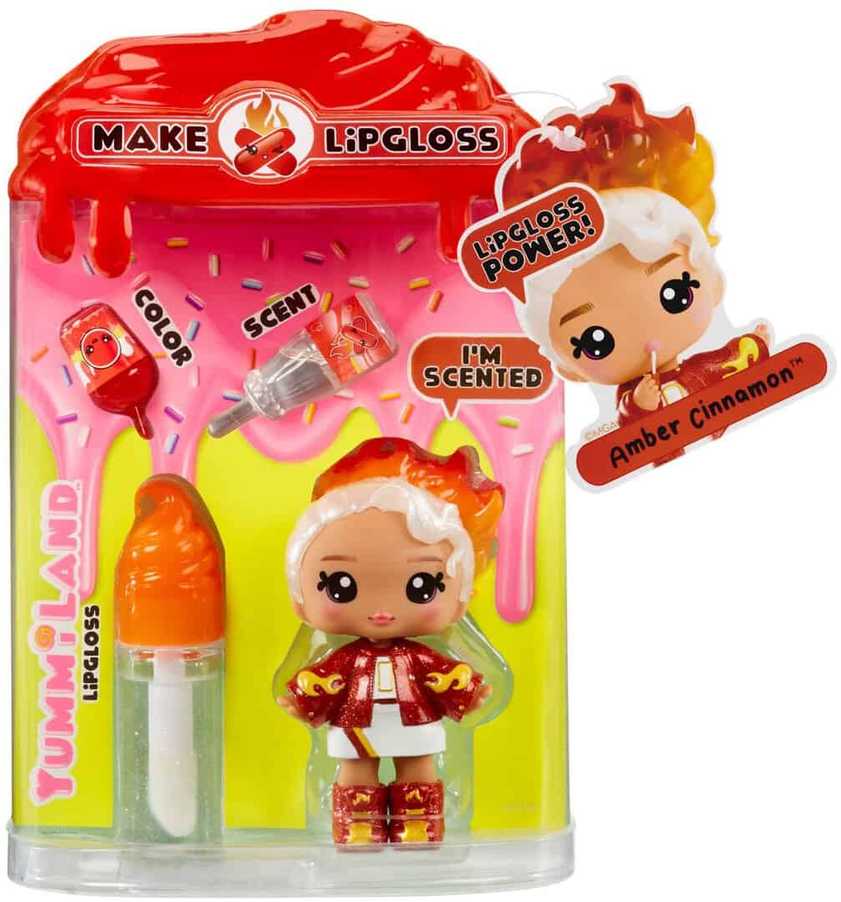 MGA Yummiland lūpų blizgis-lėlė Cinnamon Spice Amber Cinnamon 525615X1EUC