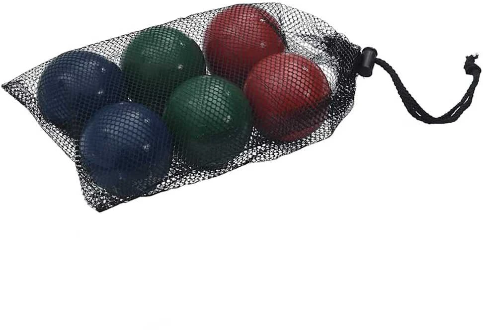 Žaidimo Bocce rinkinys su krepšiu, 8 dalių, pušies masyvas