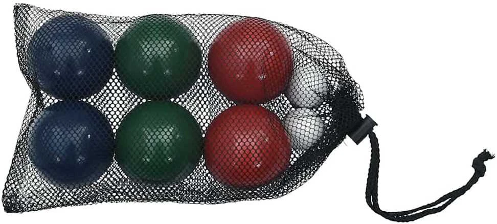 Žaidimo Bocce rinkinys su krepšiu, 8 dalių, pušies masyvas