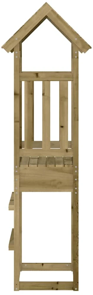 Žaidimų bokštas, 52,5x46,5x206,5cm, impregnuota pušies mediena