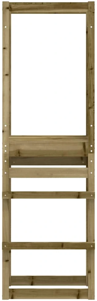 Žaidimų bokštas, 53x46,5x169cm, impregnuota pušies mediena