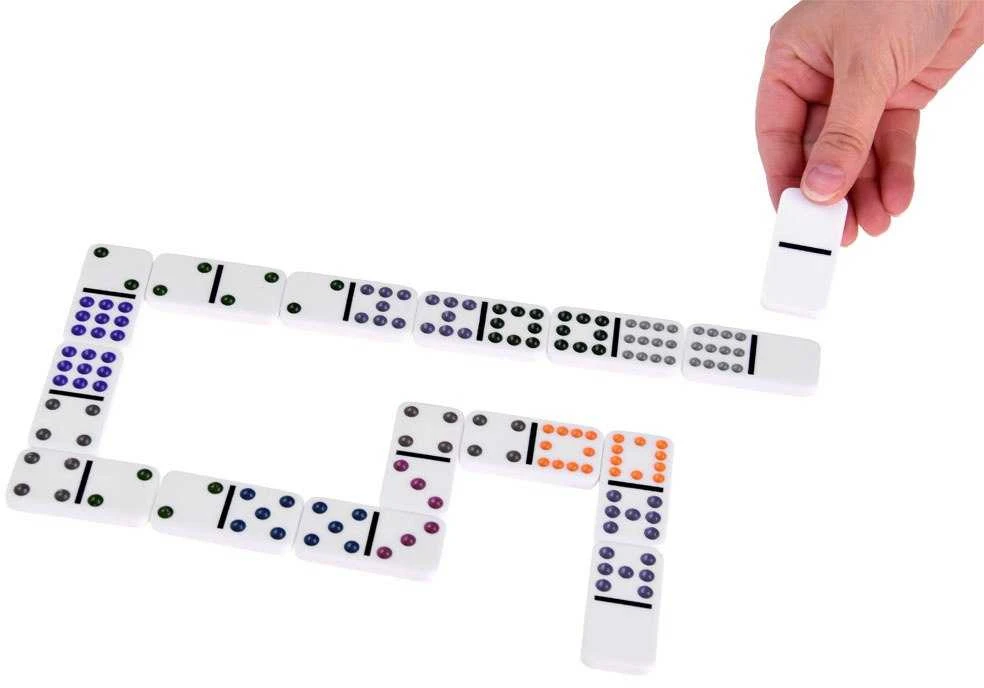 Jokomisiada „Domino“ dėlionės žaidimas metalo dėkle Gr0630