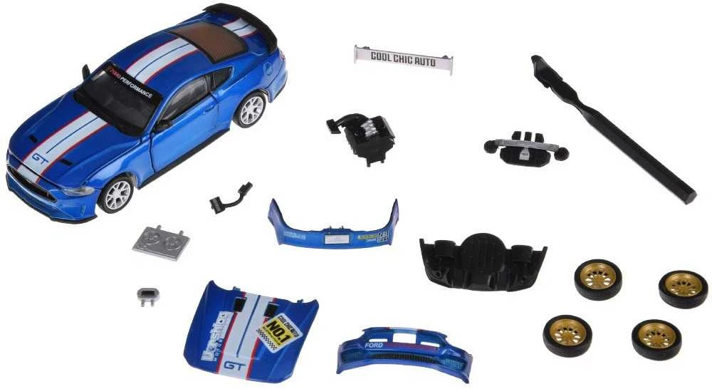 Jokomisiada Metalinių automobilių rinkinys TUNING licencijuotas Ford Mustang GT 1:42 ZA5057